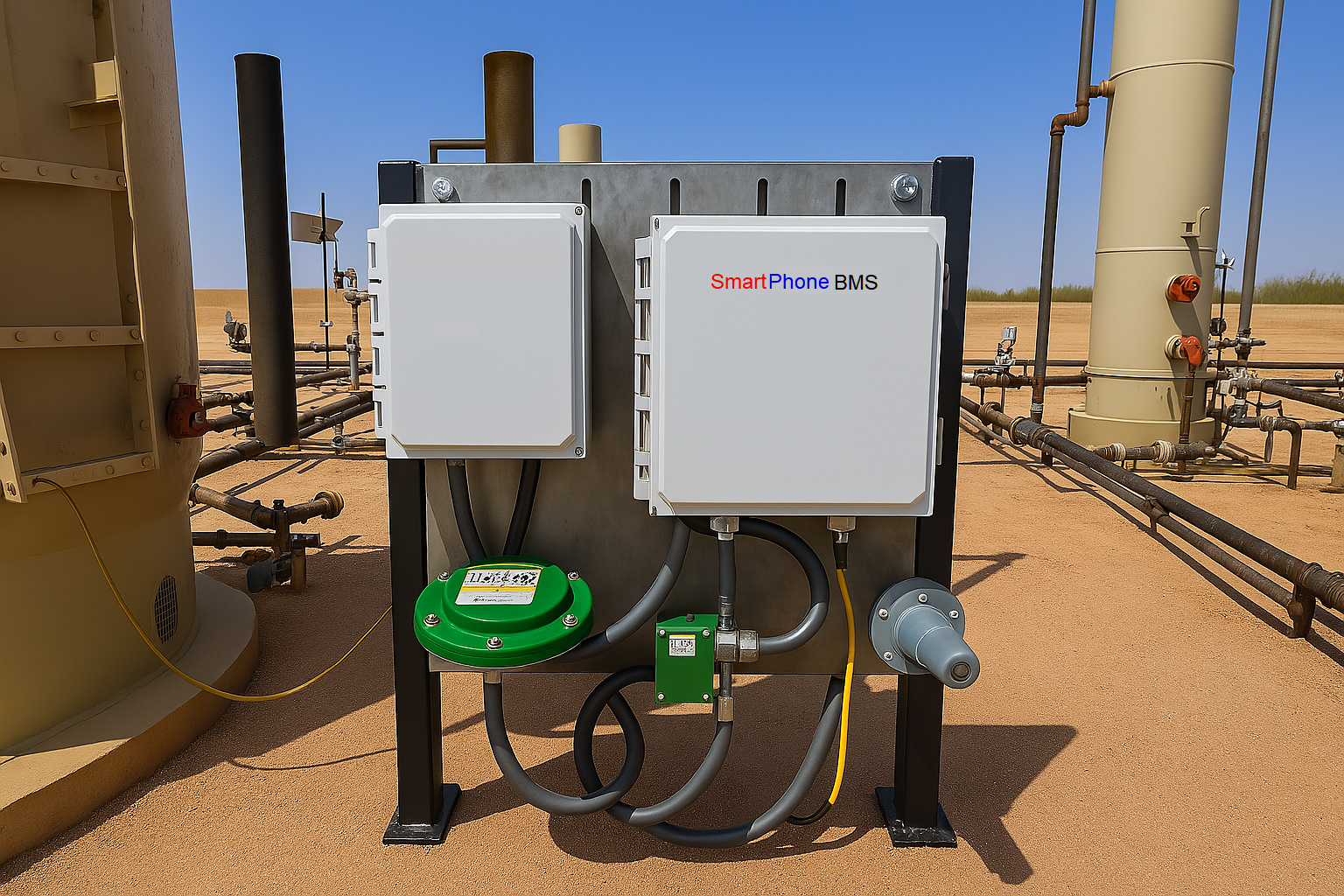 All in One WiFi BMS Controller, Flare Igniter, Combustor, Oil Heater Treater