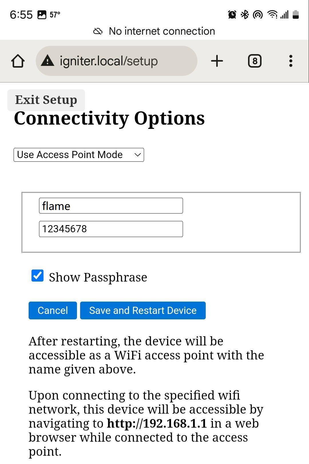 Connectivity Options